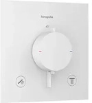 hansgrohe Ecostat Comfort E Thermostat Unterputzmodell f&uuml;r 2 Verbraucher, 33711700,