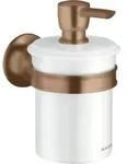 hansgrohe AXOR Montreux Lotionsspender, 42019310, Farbe: Brushed Red Gold