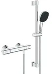 Grohe Precision Trend Thermostat-Brausebatterie, mit Brausegarnitur 600mm,...