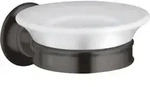 hansgrohe AXOR Montreux Seifenschale, 42033340, Farbe: Brushed Black Chrome