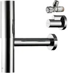 hansgrohe AXOR flowstar Designsiphon Set, mit zwei Eckventil und Schubern,...
