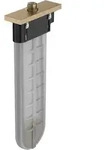 hansgrohe sBox Fertigset eckig, 28010140, Farbe: Bronze geb&uuml;rstet