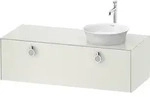 Duravit White Tulip, Waschtischunterbau wandh&auml;ngend, Breite 1300 x Tiefe...