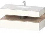 Duravit Collection One Einbauwaschtisch mit Konsolenwaschtischunterbau,
