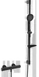 HANSA HANSAPRISMA Brausebatterie mit Brausegarnitur, 970mm, 3-strahlig, 4813043133,