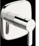 HANSA HANSADESIGNO Style Fertigset f&uuml;r Brause-Batterie, Unterputz, Rosette soft