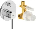 Duravit Circle Einhebelmischer Set, Unterputz, Verbraucher 2, chrom, CE4210008010