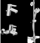 HANSA HANSAPRIMO Armaturen-Set, chrom, 49000000