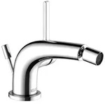 KEUCO EDITION 400 Einhebel-Bidetmischer, Ausladung 127mm, mit Ablaufgarnitur,