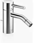 Dornbracht META Bidet-Einhandbatterie mit Ablaufgarnitur, Ausladung 125mm,