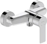 Duravit D-Code Einhebel-Brausemischer Aufputz, DC4230001010, Farbe: Chrom Hochglanz
