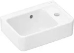 hansgrohe Xanuia Q Handwaschbecken, mit 1 Hahnloch und &Uuml;berlauf, 360 &times; 250 mm,