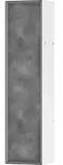 hansgrohe XtraStoris Rock Toilettenb&uuml;rstenhalter, mit Ablage, befliesbare T&uuml;r,