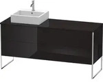 Duravit XSquare Konsolenwaschtischunterbau freistehend, 4 Ausz&uuml;ge, Becken...