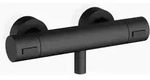 Dornbracht Brause-Thermostat f&uuml;r Wandmontage, 34442979-33, Farbe: Schwarz Matt