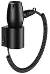 KEUCO PLAN Haartrockner, 230 V, Netztrennschalter, 14995370037, Farbe: schwarz matt /