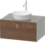 Duravit White Tulip, Waschtischunterbau wandh&auml;ngend, Breite 800 x Tiefe 550mm,...