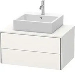 Duravit XSquare Konsolenwaschtischunterbau wandh&auml;ngend, 2 Schubk&auml;sten,