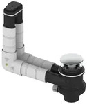 KEUCO Ab- und &Uuml;berlaufgarnitur, Anschlussgewinde G 1/4, verchromt, 59913010000
