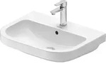 Duravit D-Code Waschtisch, mit Hahnloch und &Uuml;berlauf, 600 &times; 460 &times; 165 mm, Wei&szlig;