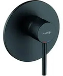 KLUDI BOZZ Unterputz-Brause-Einhandmischer, 28 l/min, 387553976, Farbe: Mattschwarz