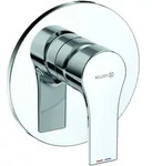 KLUDI ZENTA SL Unterputz-Brause-Einhandmischer, 28 l/min, 487550565, Farbe: Chrom