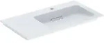 Geberit ONE M&ouml;belwaschtisch Abgang horizontal, Ablagefl&auml;che links, 90x13,1x47,5cm,