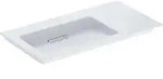 Geberit ONE M&ouml;belwaschtisch Abgang horizontal, Ablagefl&auml;che rechts, 90x13,1x47,5cm,