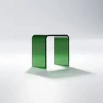 Steinberg Serie 432 Hocker, aus Polyresin, 400x270x430mm, 432700032, Farbe: Forest