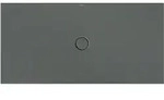 BetteFloor Duschwanne mit BetteGlasur Plus, 1600x800mm, 5957-403PLUS, Farbe: Smoke