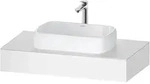 Duravit Collection One Konsole, 1000x550x170mm, mit Ausschnitt mittig,