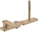 hansgrohe AXOR Citterio C 3-Loch Einhebel-Wannenrandmischer mit sBox, 2...