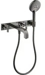 hansgrohe AXOR Citterio 3-Loch Wannenarmatur mit Kreuzgriffen, 39441330, Farbe: