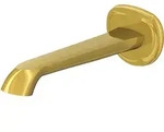 Steinberg Serie 350 Auslauf, f&uuml;r Waschtisch oder Wanne, Ausladung 220mm,...