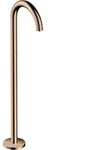 hansgrohe AXOR Uno Wanneneinlauf, freistehend, gebogen, Ausladung 226mm, 38412300,