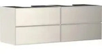 hansgrohe Xevolos E Waschtischunterschrank, 4 Schubk&auml;sten, 2 Ausschnitte,