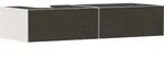 hansgrohe Xevolos E Waschtischunterschrank, 2 Schubkasten, 1 Ausschnitt links,