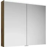 burgbad Eqio Spiegelschrank mit LED-Aufsatzleuchte, 2-t&uuml;rig, 900x800x170mm,