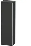 Duravit XSquare Hochschrank, eine T&uuml;r Anschlag links, 4 Glasfachb&ouml;den,