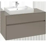 Villeroy & Boch Collaro Waschbeckenunterschrank, wandh&auml;ngend, 2 Ausz&uuml;ge,