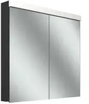 Schneider LOW plus LED-Spiegelschrank, 2 T&uuml;ren 40/40cm, 795x120x747mm,...