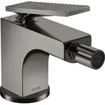 hansgrohe AXOR Citterio Bidetmischer, Rautenschliff, Zugstangen-Ablaufgarnitur,