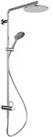 LAUFEN Twin Duschsystem, f&uuml;r Simibox 1-Point, Regenbrause D 247mm, Brausearm
