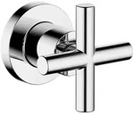 Dornbracht Haken, Rosette rund 55mm, 83251892-99, Farbe: Dark Platinum matt