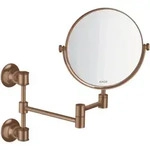 hansgrohe AXOR Montreux Rasierspiegel, 42090310, Farbe: Brushed Red Gold