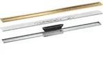 hansgrohe AXOR Drain Fertigset Durschrinne, 1000mm, 42523250, Farbe: Brushed Gold