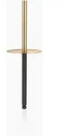 Dornbracht B&uuml;rstengriff, 311mm, 90209750501-28, Farbe: Messing geb&uuml;rstet