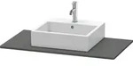Duravit XSquare Konsole, 1 Ausschnitt, 1000x16x550mm, XS060E04949, Farbe:...