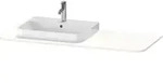 Duravit Happy D.2 Plus Konsole, 1300x550 mm, 1 Auschnitt links, f&uuml;r den