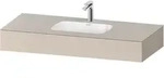 Duravit Collection One Einbauwaschtisch mit Konsole, 1200x550x170mm,...